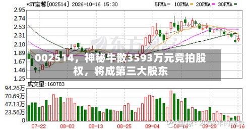 002514，神秘牛散3593万元竞拍股权	，将成第三大股东-第2张图片