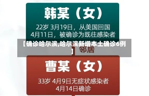 【确诊哈尔滨,哈尔滨新增本土确诊6例】-第2张图片