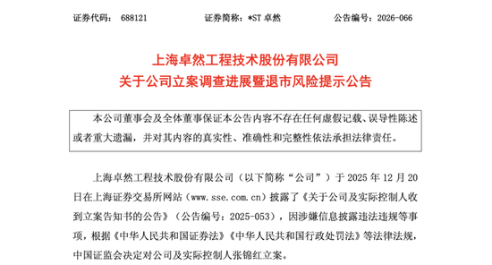 688121	，或触及重大违法强制退市