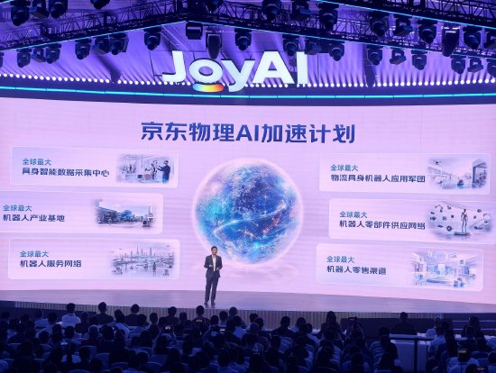 京东启动“京东物理AI加速计划”，打造全球最大物理世界运营中心