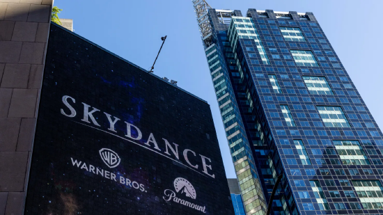 Skydance于周二完成1100亿美元收购华纳兄弟探索交易后,股价再度下跌2%
